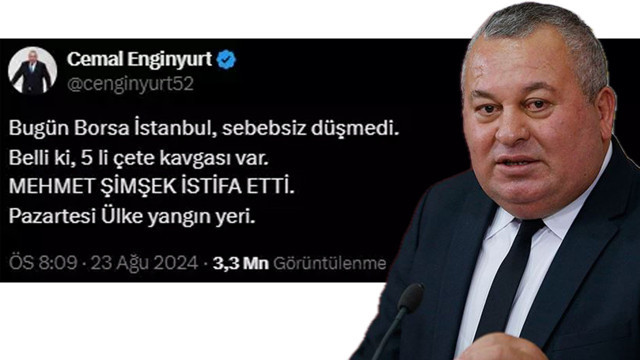 "Mehmet Şimşek istifa etti'  dedi, yalanı çürütüldü! Cemal Enginyurt'un yıllar önce aldığı ceza gündem oldu - Resim: 0