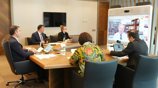 Bakan Murat Kurum, Avustralyalı mevkidaşı Chris Bowen ile görüştü - Resim: 0