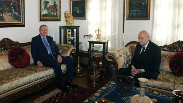 Erdoğan ve Bahçeli'den sürpriz zirve! Masada hangi konular vardı? - Resim: 0