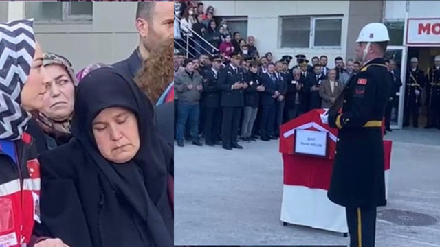 Şehit olan taksi şoförü Murat Arslan'a son veda! Ailesi ayakta duramadı - Resim: 1
