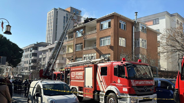 Maltepe'de yangın çıkan evdeki yaşlı kadın kurtarılamadı - Resim: 0