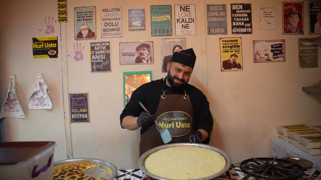 Tarihi Uzun Çarşı yeniden ayağa kalkıyor! Bakan Kurum, bayramda Hataylı künefe ustasının hikayesini paylaştı - Resim: 2