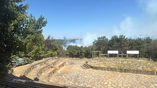 Sultangazi'de orman yangını! Vatandaşlar tahliye edildi - Resim: 0
