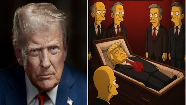 Simpsonlar, Trump'ın ölüm tarihini açıkladı! Nasıl öleceği bile belli - Resim: 0