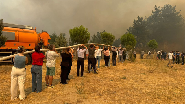 Çanakkale merkez ve Bayramiç'teki orman yangınları tamamen kontrol altına alındı - Resim: 0