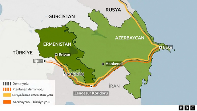 İran'dan Zengezur koridoru anlaşmasına sert tepki: Mezarlık olacak - Resim: 0