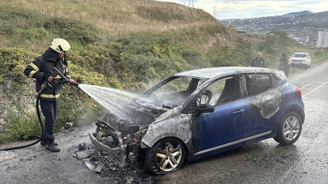 Süper Lig futbolcusunun otomobili küle döndü - Resim: 0
