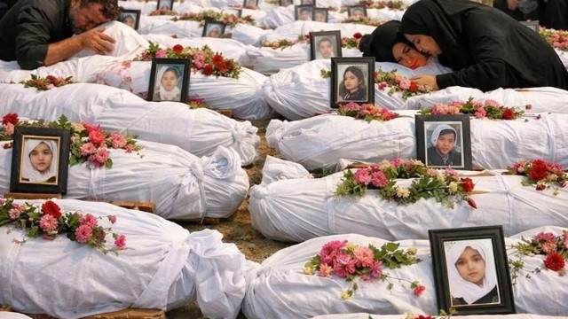 iran kız okulu saldırı minab