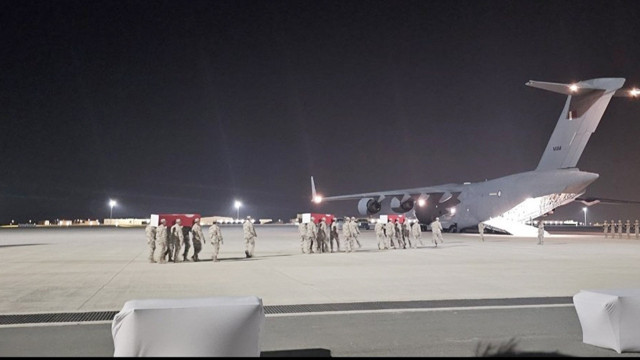 Katar'da 3 şehidimizin naaşı yere kondu! Tabuta koymama sebepleri bakın ne - Resim: 3