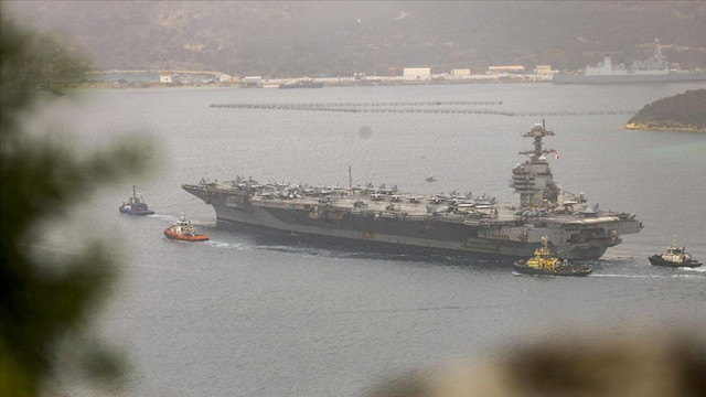 İran ordusu SS Abraham Lincoln uçak gemisini gözüne kestirdi - Resim: 0