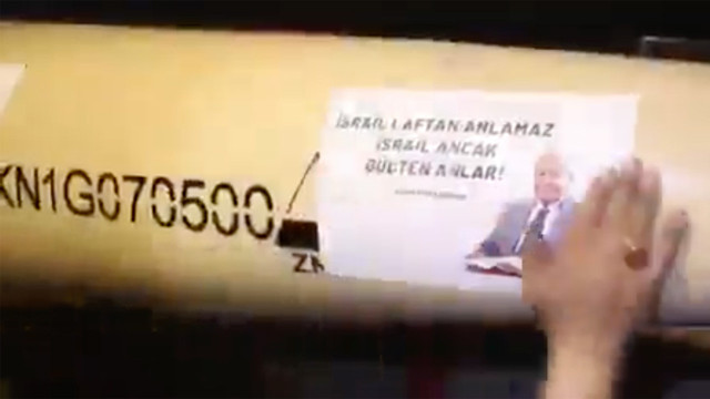 İran İsrail'e attığı füzelere bakın ne yazdı! Biri Erbakan diğeri Mavi Marmara - Resim: 0