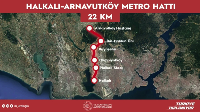 İstanbul trafiğini rahatlatacak dev adım! Halkalı-Arnavutköy metrosu açılış için gün sayıyor - Resim: 0
