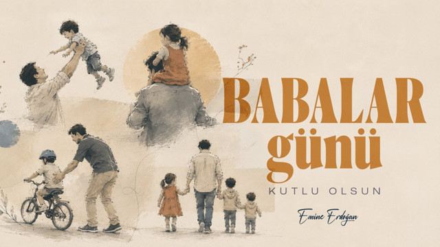 Emine Erdoğan, Babalar Günü'nü kutladı - Resim: 0