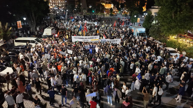 AK Parti Gençlik Kolları'ndan Ayasofya yürüyüşü - Resim: 1
