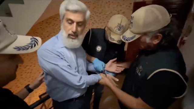 Alparslan Kuytul eşiyle gözaltına alındı! Eşi Semra Kuytul direnince polis... - Resim: 0