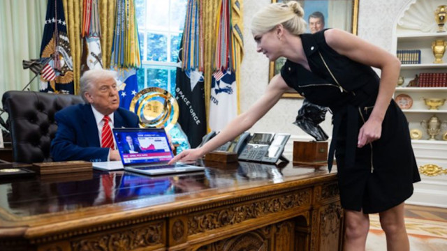 Trump ve Natalie Harp arasında neler oluyor? Sarayda aşk dedikodusu - Resim: 0