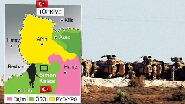 Bordo Bereliler Simon Kalesi'nde! Afrin'e girmek için emir bekleniyor! - Resim: 2
