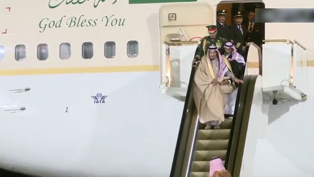 Kral Selman'ın yürüyen merdivenle imtihanı! - Resim: 1