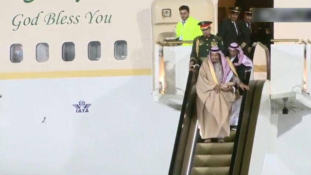 Kral Selman'ın yürüyen merdivenle imtihanı! - Resim: 3