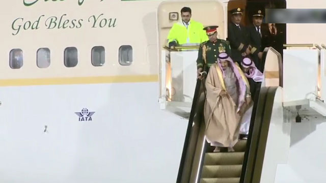 Kral Selman'ın yürüyen merdivenle imtihanı! - Resim: 4