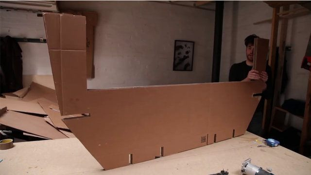 Bunca kartonu bir araya getirip ne yaptıklarına inanamaycaksınız - Resim: 4