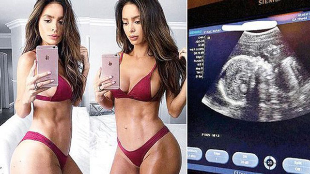 Ünlü model 6 aylık hamile olduğuna kimseyi inandıramıyor - Resim: 2