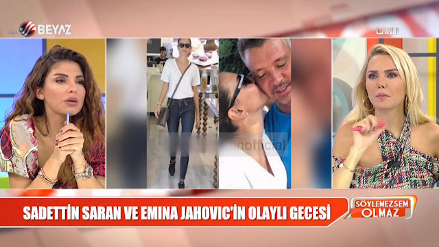 Beyaz TV'de olay Emina Jahoviç Saadettin Saran iddiası! Yatak odasından... - Resim: 3