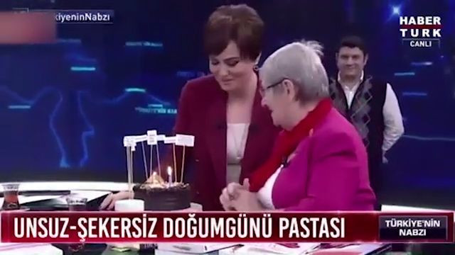 Canan Karatay'ın doğum günü pastasına bakın özel pastada yok yok - Resim: 3
