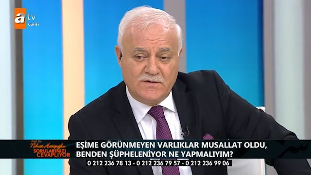 Nihat Hatipoğlu'na gelen ilginç soru! Eşime cinler musallat oldu ne yapmalıyım? - Resim: 2