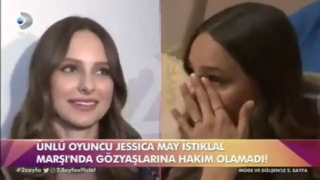 Yeni Gelin yıldızı Jessica May'in İstiklal Marşı'na olay tepkisi - Resim: 2