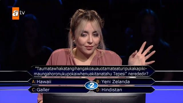 Taumata tepesi nerededir Kim Milyoner Olmak İster'de şaşkına çeviren soru - Resim: 2