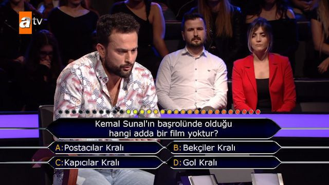 Kim Milyoner Olmak İster'e damga vuran 'Kemal Sunal' sorusu - Resim: 3