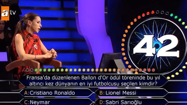 Kim Milyoner Olmak İster'de Sabri Sarıoğlu sorusu ve yanıt olay oldu - Resim: 4