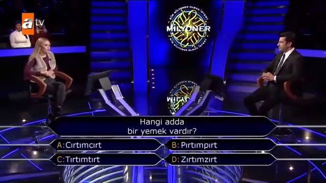 Kim Milyoner Olmak İster'de 60 bin TL'lik yemek sorusu yarışmacıyı terletti! - Resim: 4