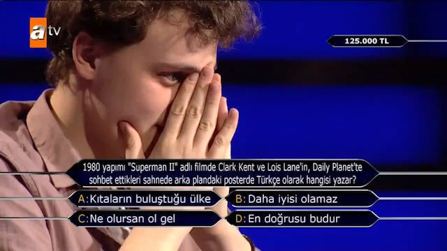 Milyoner’de geceye damga vuran soru!Yarışmacı 125 bin kaybetti - Resim: 4