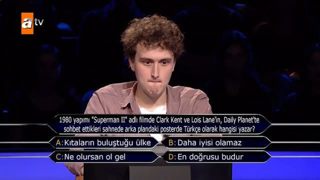 Milyoner’de geceye damga vuran soru!Yarışmacı 125 bin kaybetti - Resim: 2