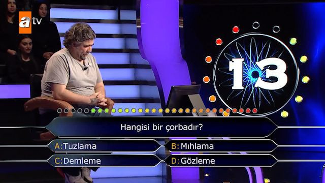 ATV Kim Milyoner Olmak İster'e 2. soruda elendi geceye damga vurdu - Resim: 3