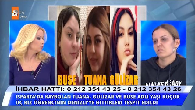 ATV Müge Anlı ile Tatlı Sert'te kayıp üç kızın WhatsApp konuşmaları şok etti! - Resim: 1