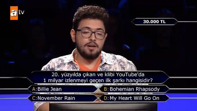 ATV'nin Kim Milyoner Olmak İster'de 1 milyar izlenme sorusu herkesi terletti! - Resim: 4