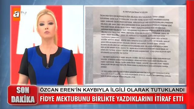 ATV Müge Anlı canlı yayına Özcan Eren olayında kesik kol detayı şoke etti - Resim: 3