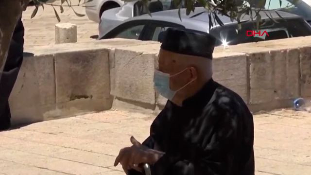 Mescid-i Aksa'da Cuma namazı kılındı - Resim: 4