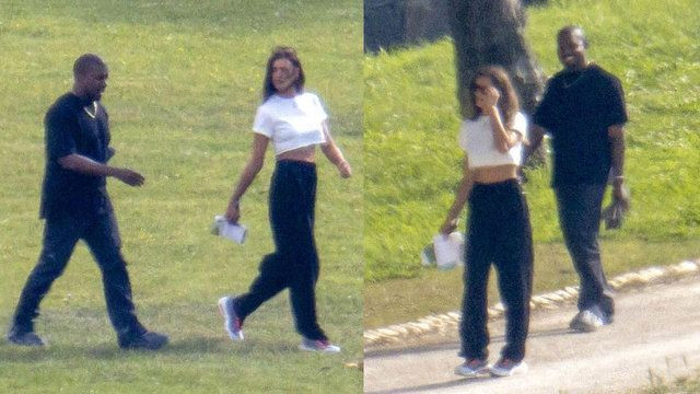 Kanye West ve Irina Shayk kameralara yakalandı! Yılın aşkı belgelendi: İlk kez... - Resim: 4