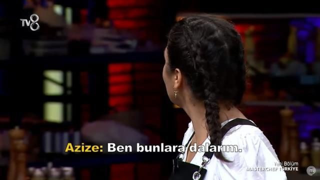 Tv8 MasterChef Azize'den olay çıkış: Ben bunlara dalarım! - Resim: 3