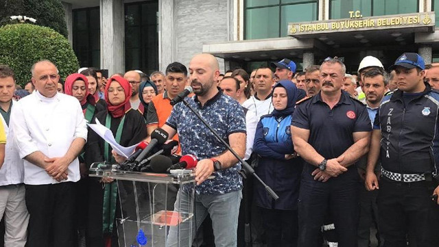 Eylemci İBB çalışanları işten mi çıkarılacak? - Resim: 0