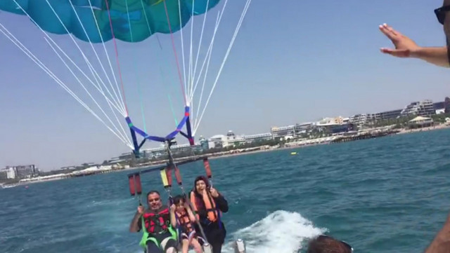 Ölmeden saniyeler önce çektirdi! Filistinli turist 50 metreden suya çakıldı - Resim: 0