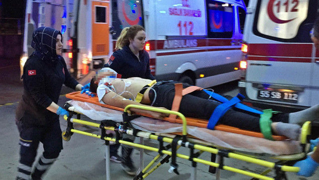 Samsun'da çocuğun kullandığı otomobil devrildi: 1 ölü, 5 yaralı - Resim: 1