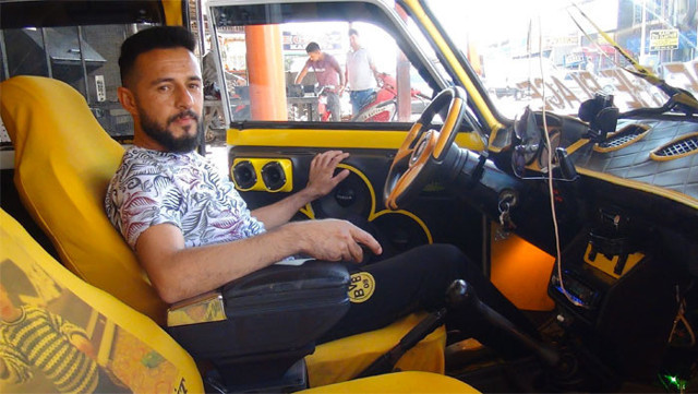 10 bin liraya satın aldığı araca 40 bin liralık müzik ve air süspansiyon sistemi kurdu - Resim: 0