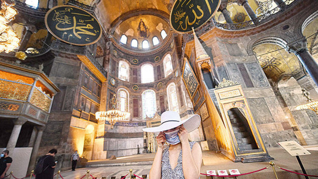 Ayasofya'da bundan sonra ne olacak? Freskler sıva ile mi kapatılacak? - Resim: 0