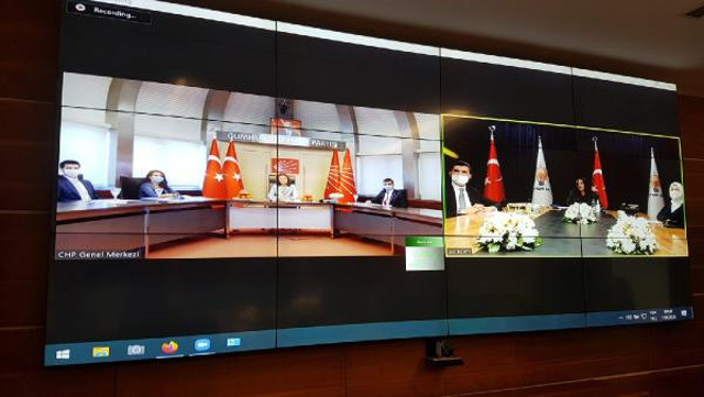 Siyasette Kurban Bayramı! Siyasi parti heyetleri, video konferansla bayramlaştı - Resim: 0