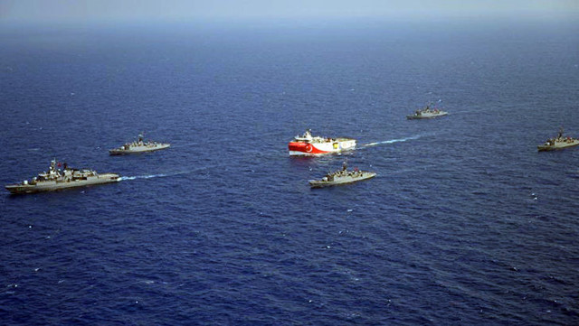 Yunanistan'dan 'Oruç Reis' açıklaması: Bölgede olduğu sürece istikşafi görüşmelere katılmayacağız - Resim: 0